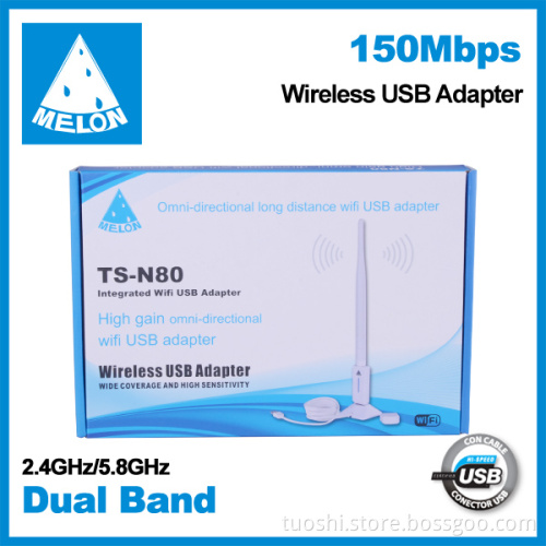Ralink RT5572 & support Soft AP wifi sharing wireless usb adapter